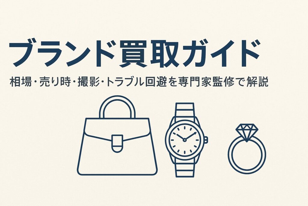 ブランド買取ガイド|相場・売り時・撮影・トラブル回避を専門家監修で解説