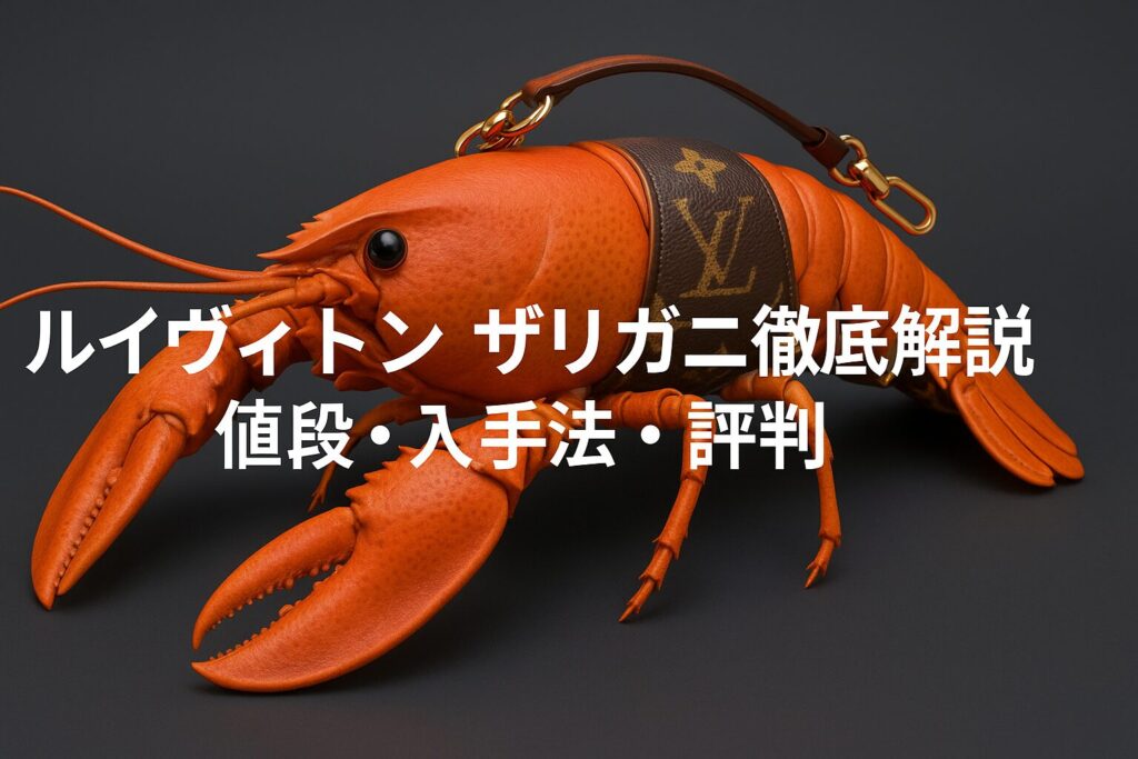 ルイヴィトンのザリガニバックを徹底解説|値段・入手法・評判も